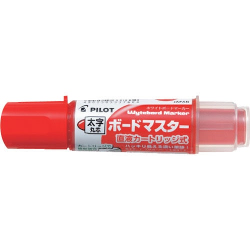 パイロット　ホワイトボードマーカー　ボードマスター　太字丸芯　レッド＿