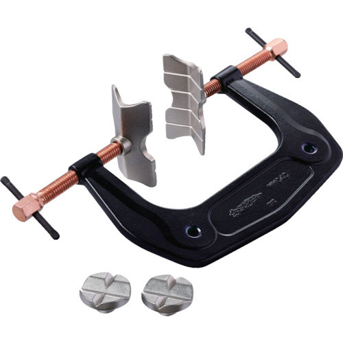 スーパー　溶接用マルチクランプ　ディープタイプ　全長１５１．７ｍｍ＿