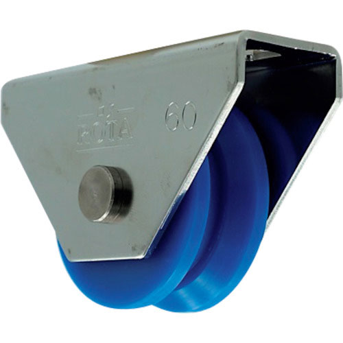 ヨコヅナ　ロタ・ＭＣ防音重量戸車　６０ｍｍ　Ｖ型＿