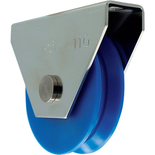 ヨコヅナ　ロタ・ＭＣ防音重量戸車　１１０ｍｍ　Ｖ型＿