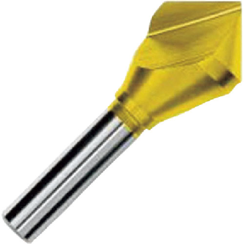 ウォーターミルズ　１枚刃　カウンターシンク９０°１５ｄｘＬ５５　Ｈｓｓ－５Ｃｏ　ＴｉＮ＿