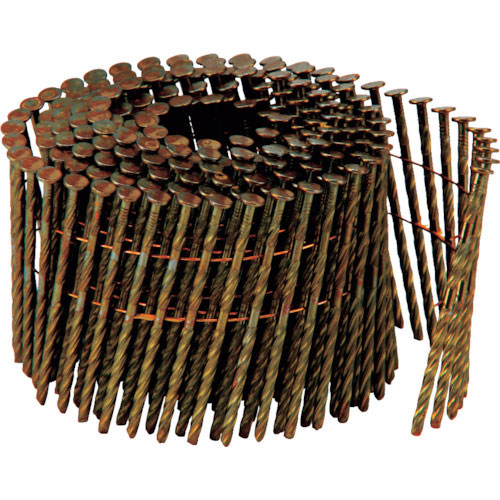 ＷＡＫＡＩ　（Ｗ）ワイヤースクリュー釘　ノミ先　３．１Ｘ７５＿