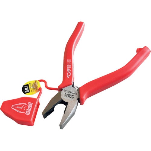 ベストツール　ＷＥＬＬ　キャップ付・スプリング付ペンチ　１５０ｍｍ＿