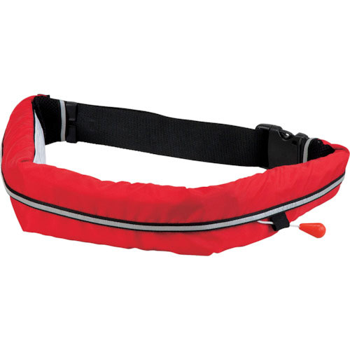 オーシャンライフ　手動膨張式ウエストタイプ　小型船舶用ライフジャケット　レッド　ＴＹＰＥ　Ａ＿