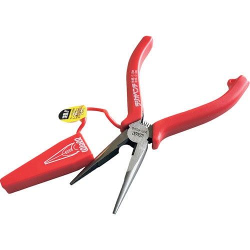 ベストツール　ＷＥＬＬ　キャップ付・スプリング付ラジオペンチ　１５０ｍｍ＿