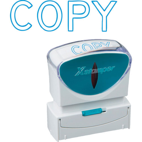 シヤチハタ　スタンプ　ビジネス用　キャップレス　Ｂ型　藍　ＣＯＰＹ　Ｘ２－Ｂ－１００６３