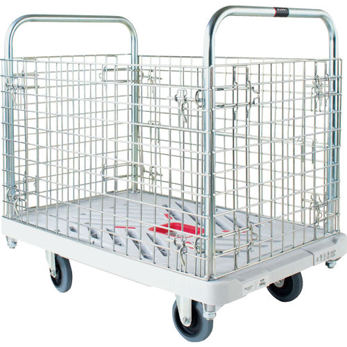 ダンディ　プラスチック台車　ダンディＸシリーズ　タイプＸＡ　カゴ台車　Ｗ９３５×Ｄ６０５＿