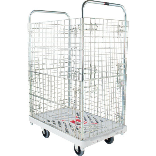 ダンディ　プラスチック台車　ダンディＸシリーズ　タイプＸＡ　高カゴ台車　Ｗ９３５×Ｄ６０５＿