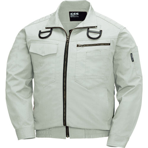 ジーベック　綿薄手現場服ヘリンボンフルハーネス仕様空調服ＸＥ９８１０２－３９－Ｓ＿