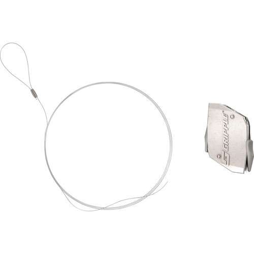 グリップル　ワイヤーロープ　エキスプレス　Ｎｏ．１　＋　ループ（亜鉛めっき）　－　４ｍ＿