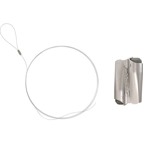 グリップル　ワイヤーロープ　エキスプレス　Ｎｏ．２　＋　ループ（亜鉛めっき）　－　４ｍ＿