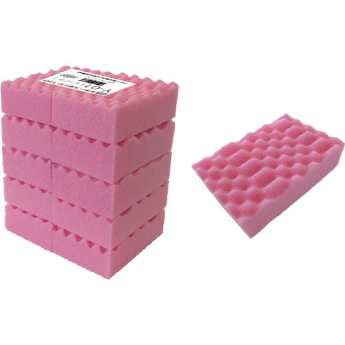 キクロン　カラースポンジ１０Ｐピンク＿
