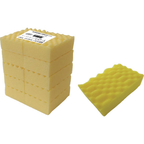 キクロン　カラースポンジ１０Ｐイエロー＿