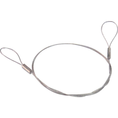 ニッサチェイン　ステンレスカットワイヤー　アルミカシメ　０．３６Ｘ３００ｍｍ　（１本＝１ＰＫ）＿