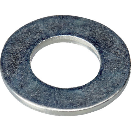 ＴＲＵＳＣＯ　平ワッシャー　ＪＩＳ　三価白　Ｍ３　３．３×８×０．５　５０本入　少量パック＿