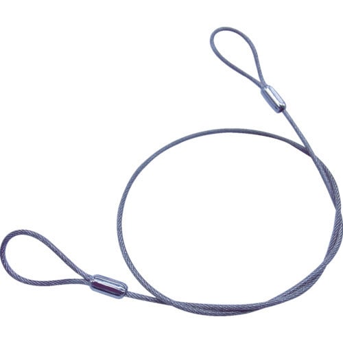 ニッサチェイン　ステンレスカットワイヤー　アルミカシメ　黒ＰＶＣコーティング　０．８１（１．２）Ｘ９＿