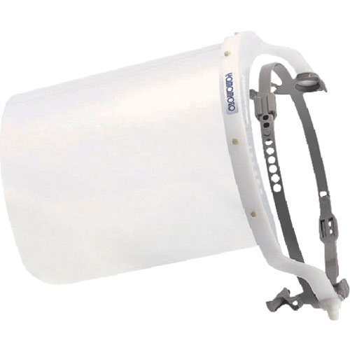 ＹＡＭＡＭＯＴＯ　防災面ヘルメット取付タイプ　レンズ色クリア＿