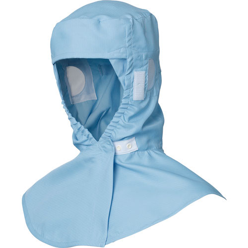 ミドリ安全　クリーンルーム用フード　メッシュマスク対応　ＹＨＳ１０２Ｂ　Ｍ＿