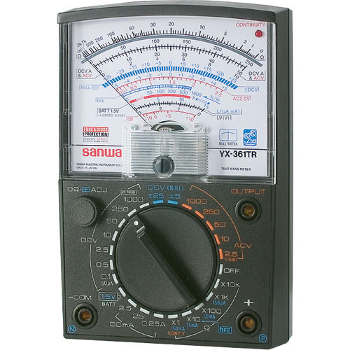 ＳＡＮＷＡ　アナログマルチテスタ　１０００Ｖ測定可能＿