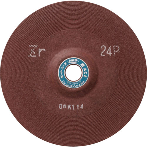 ＮＲＳ　重研削用砥石　ゼットエース　２０５×６×２２　ＺＲ２４Ｐ＿