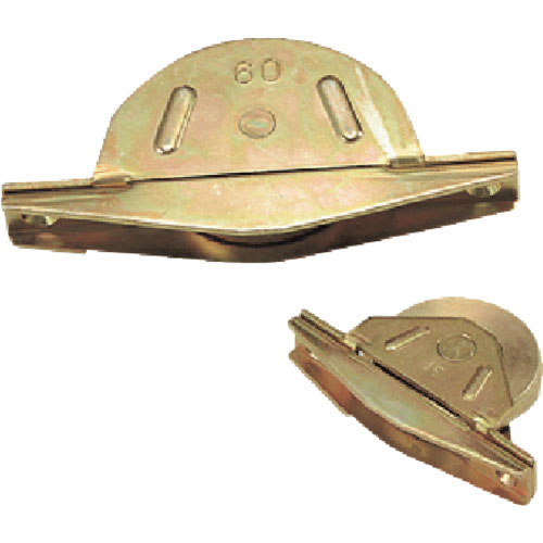 ヨコヅナ　ベアリング入鉄底車　７５ｍｍ　袖＿