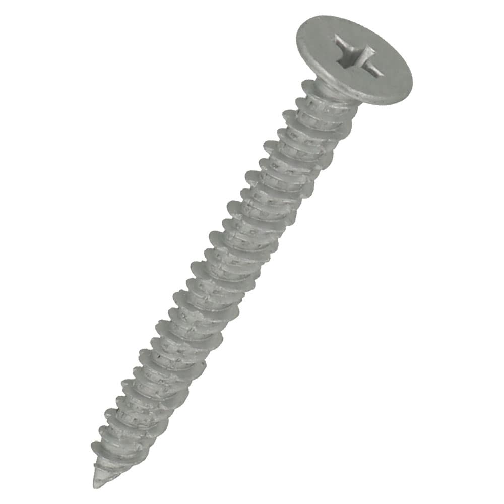 八幡ねじ　コンクリートビス超低頭　５×４５　１２本入り