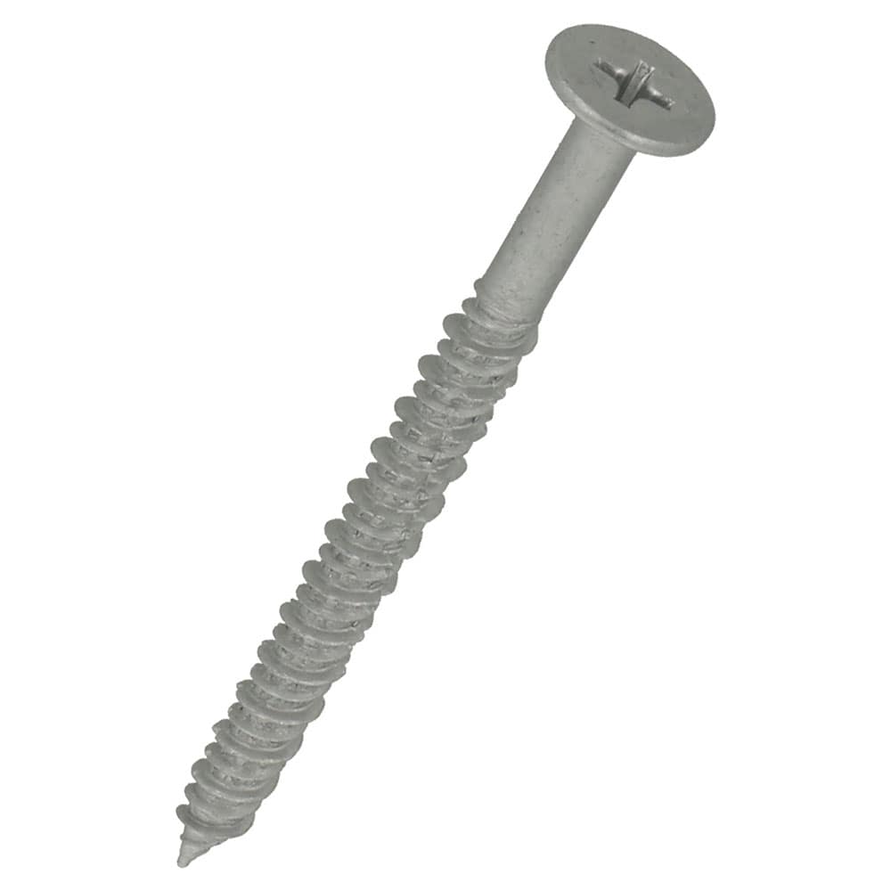 八幡ねじ　コンクリートビス超低頭　５×６０　１２本入り