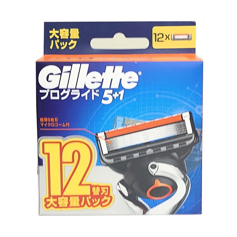 Ｐ＆Ｇ　ジレット　プログライドマニュアル　替刃１２個入り