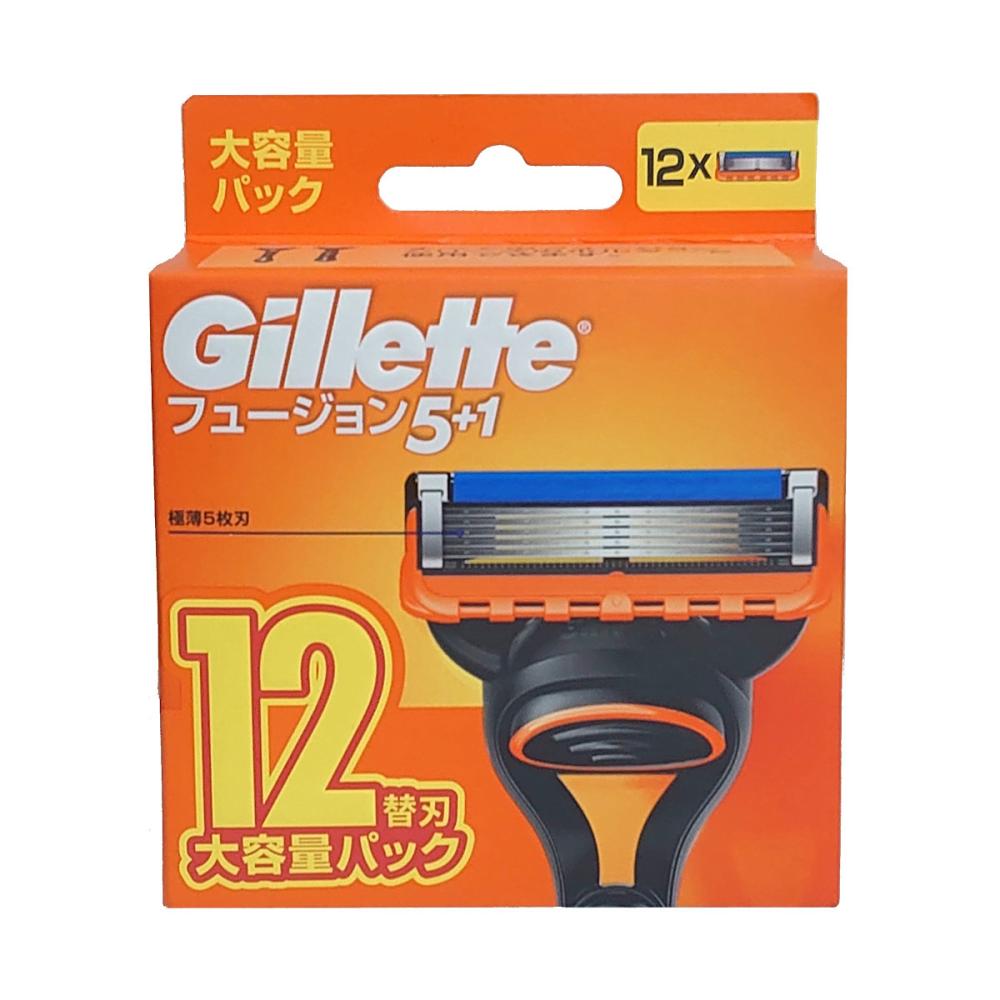 Ｐ＆Ｇ　ジレット　フュージョンマニュアル　替刃１２個入り
