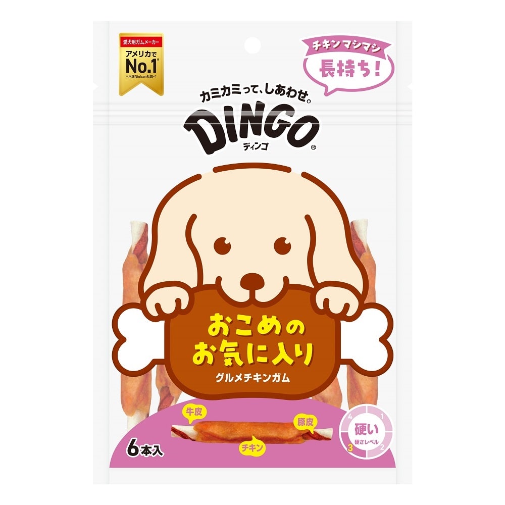ディンゴ　グルメチキンガム　６本入り