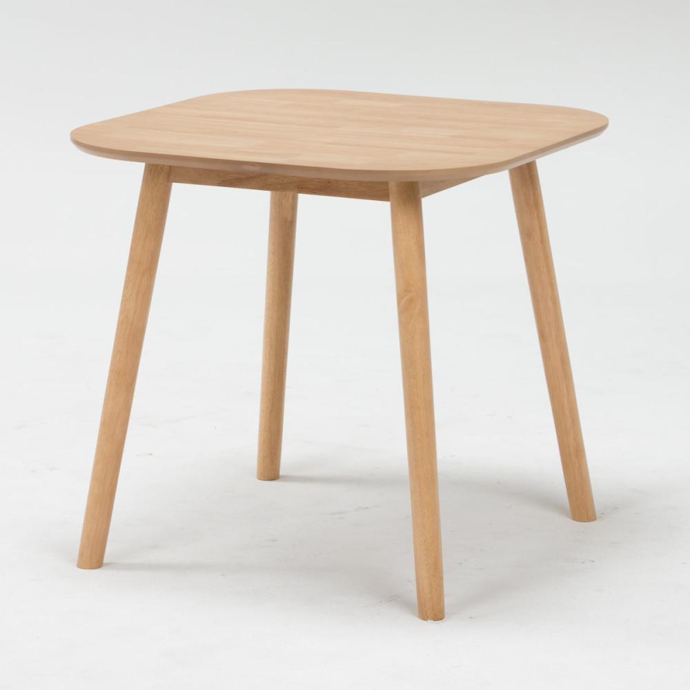 萩原　カフェ風ダイニングテーブル　ナチュラル　７５ｃｍ　ＢＴ－８６２７ＬＮＴ