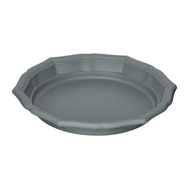 アップルウェアー　スタイルプレート鉢受皿　７号　ダークグレー