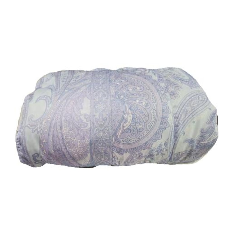 ウォッシャブルダウンケット　ダウン５０％　ブルー　シングルロング　１５０×２１０ｃｍ