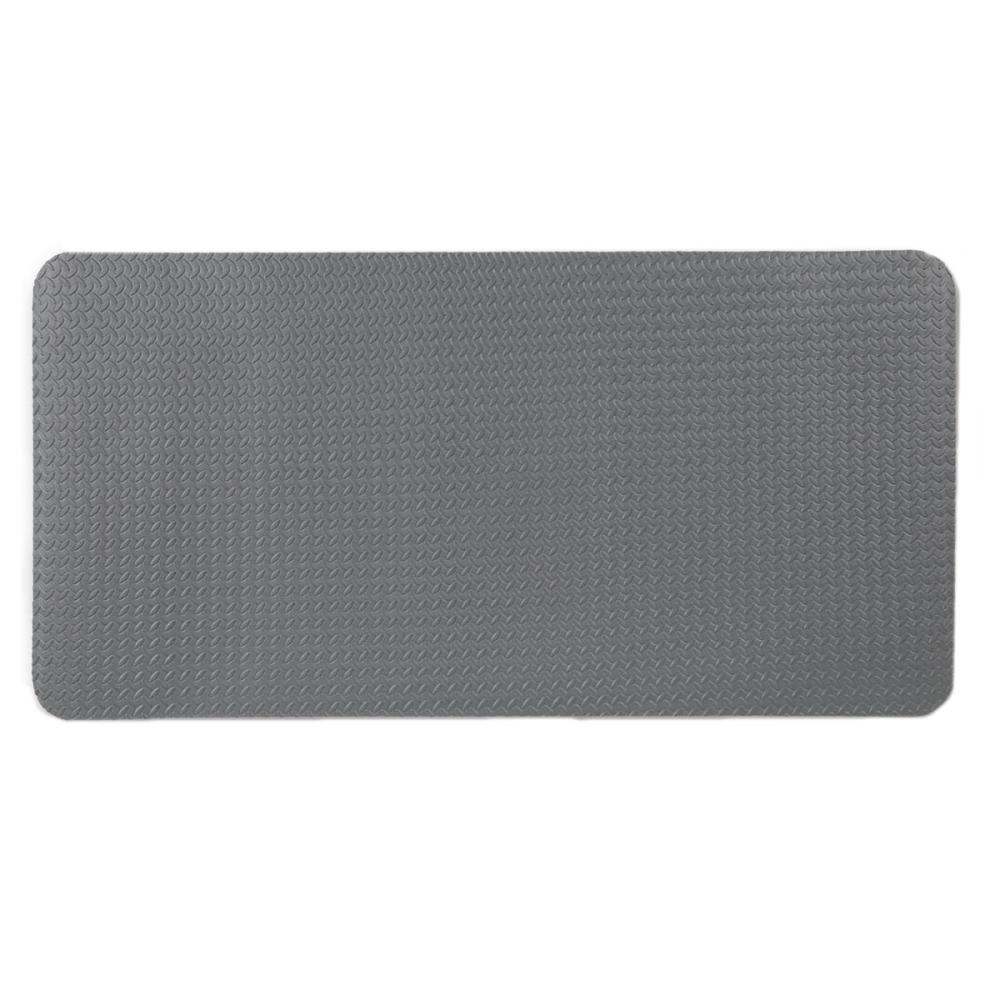 Ｋ＋ＢＵＩＬＤ　クッションワークマット　１８０×９０ｃｍ　グレー