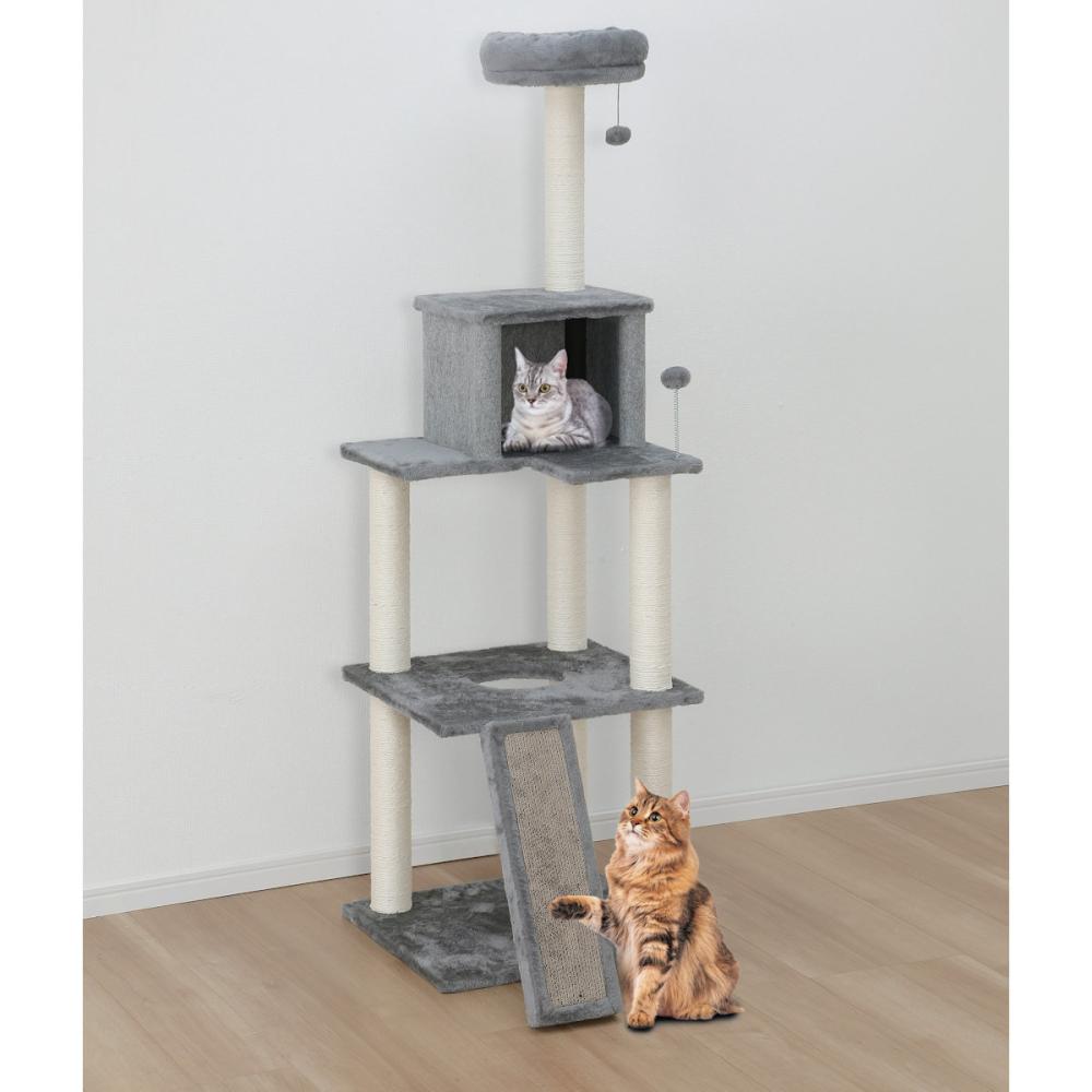 Ｐｅｔａｍｉ　キャットコンド　爪とぎケース付き　１６０ｃｍ