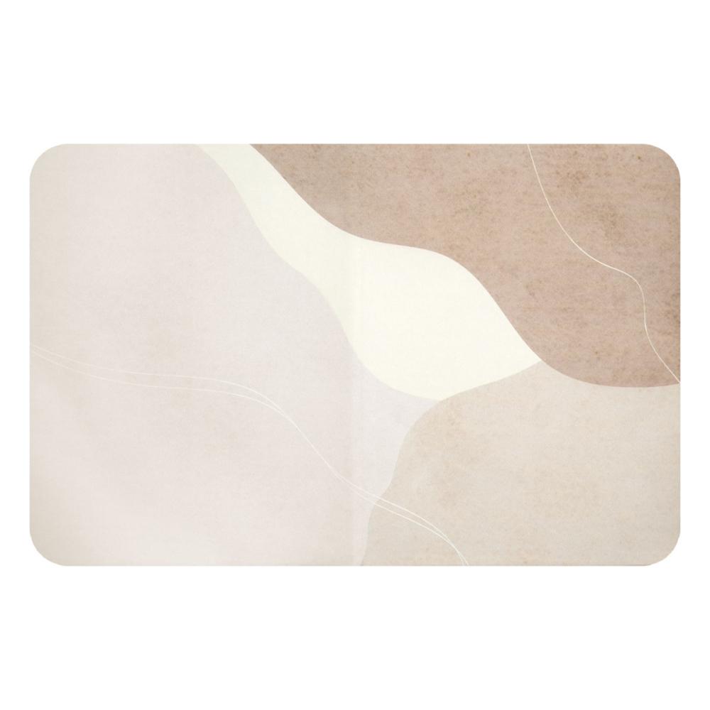 ソフレル　洗えて畳めるソフトバスマット　ニュアンス