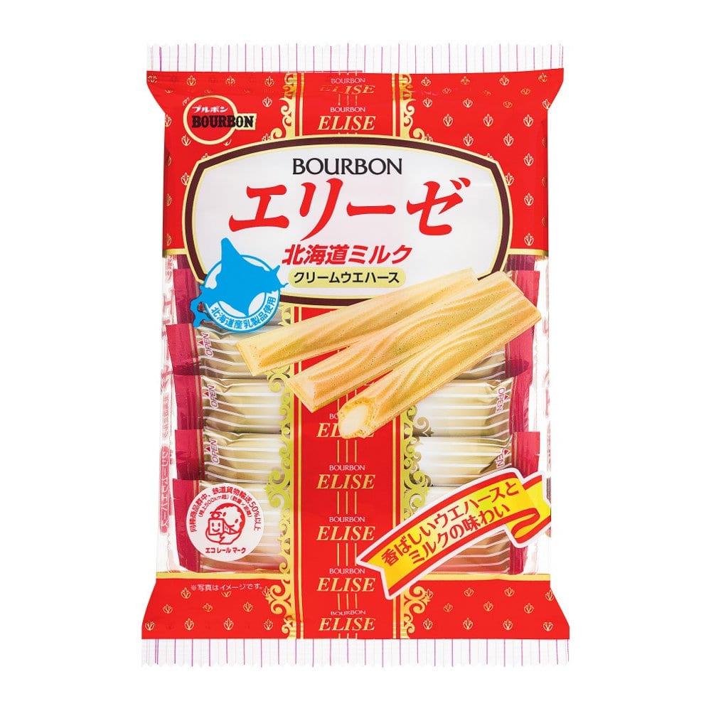 ブルボン　エリーゼ　北海道ミルク　１６本入り
