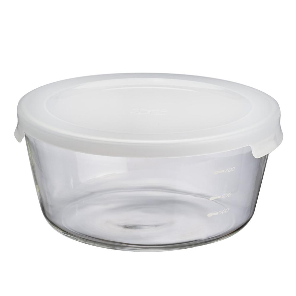 ハリオ　耐熱ガラス保存容器　１２００ｍｌ　ＭＳＴ－１２０－ＴＷ
