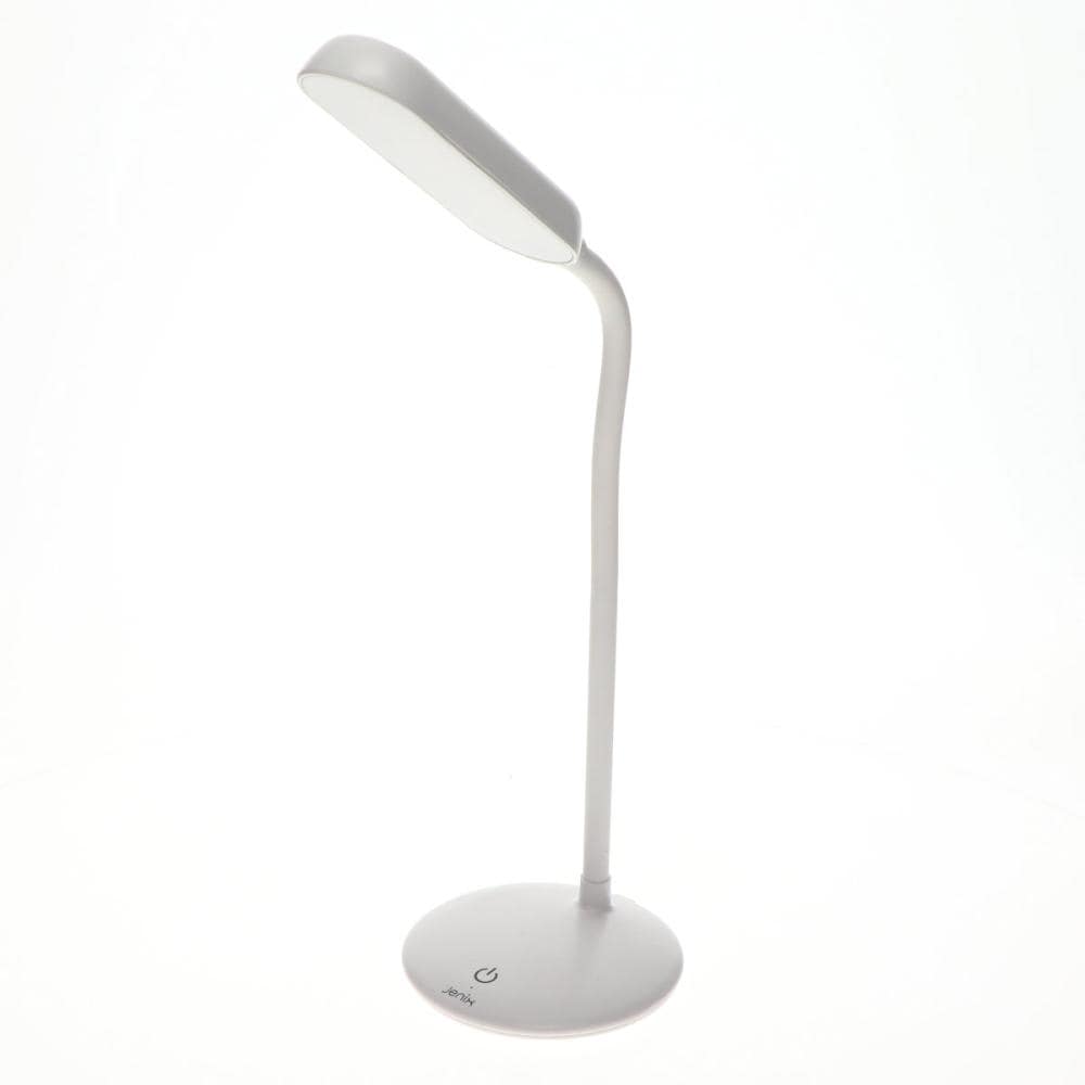 Ｊｅｎｉｘ（ジェニックス）　ＵＳＢ充電式ソフトアームデスクライト　ホワイト　ＤＬ１０２（ＷＨ）