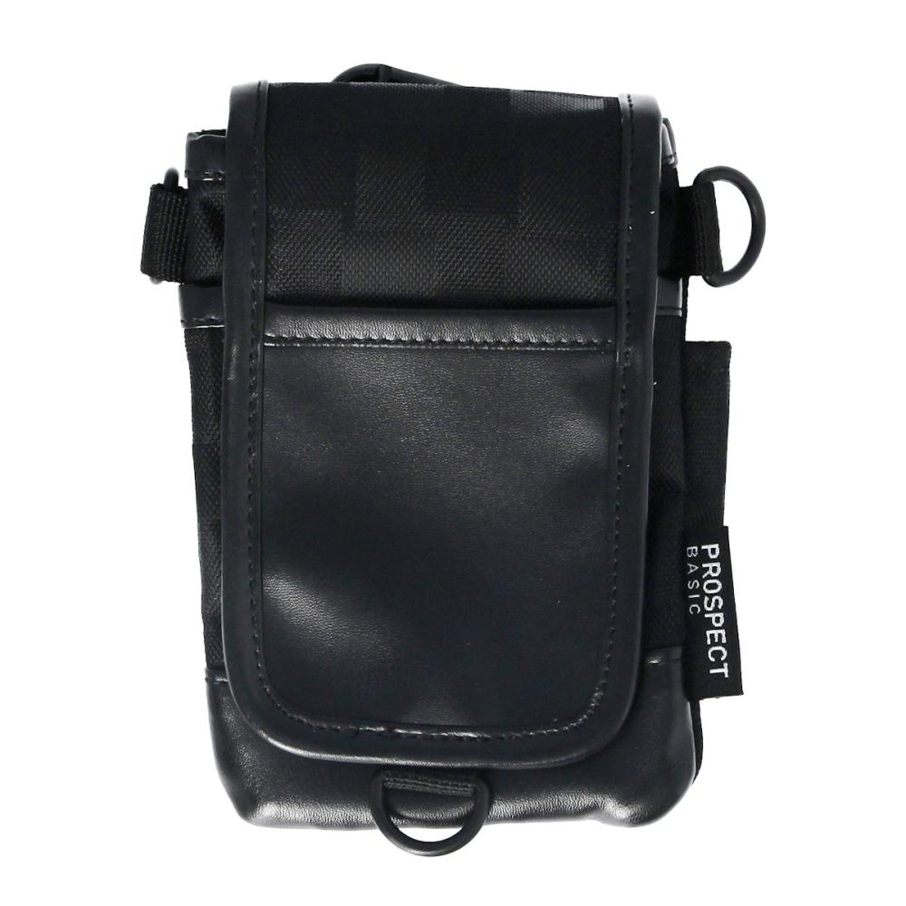 藤原産業　ＳＫ１１　ＨＵＫＵＲＯ　蓋付きタフポーチシングル　ブラック　ＴＷＢ－０２－ＢＫ