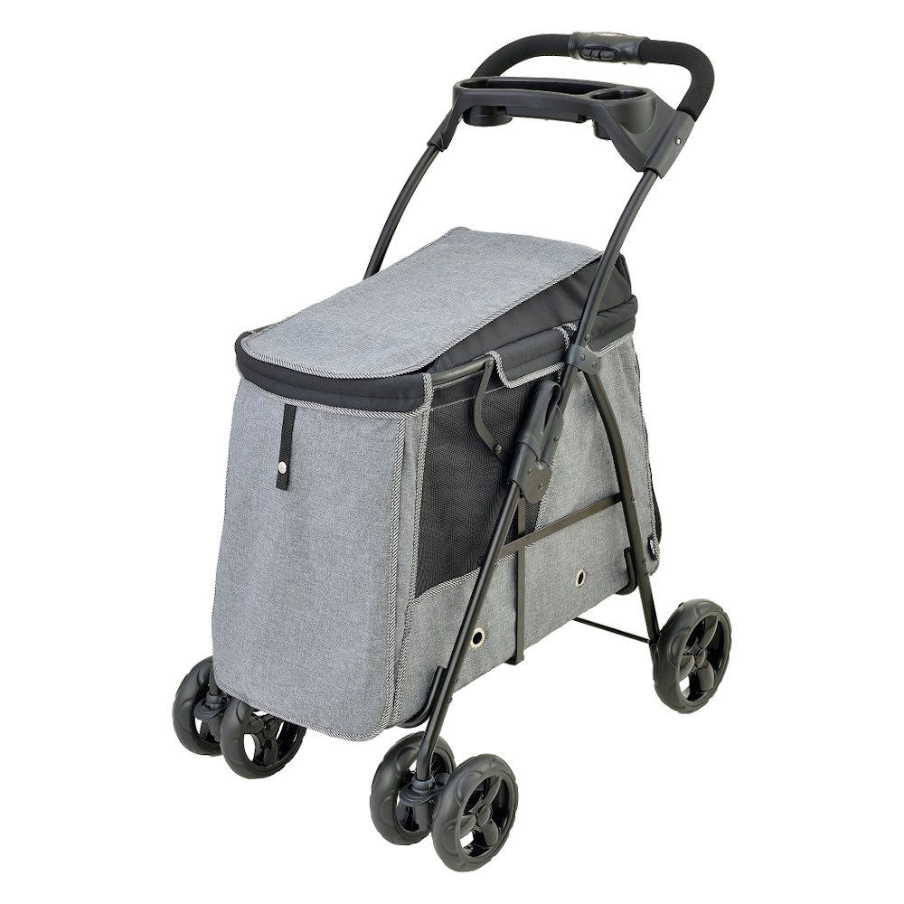 ジェックス　ＧＥＸ　わんわんカート　中型犬用　ライトグレー