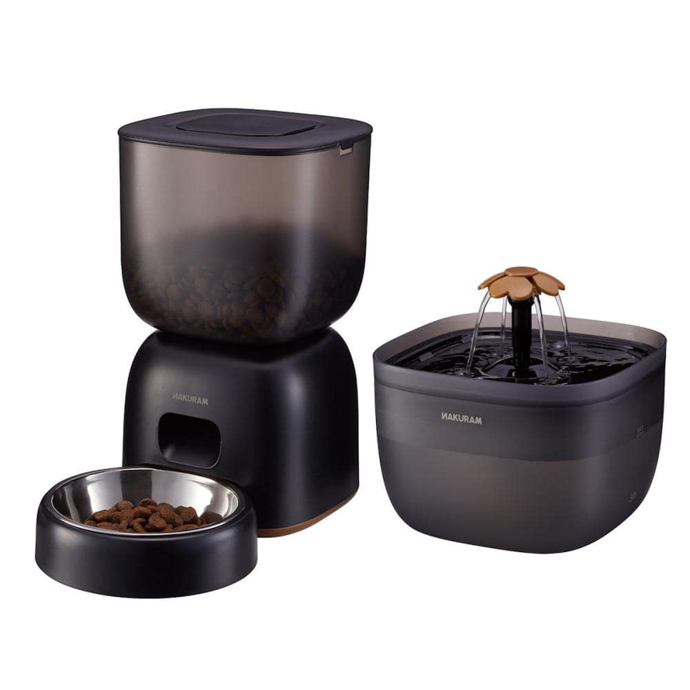 ナクラム　ペット用オートフィーダ－＆ファウンテン