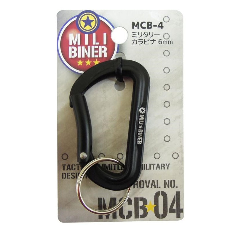 中林製作所　ミリタリーカラビナ６ｍｍ　ＭＣＢ－４