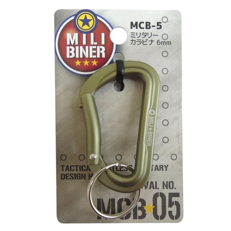 中林製作所　ミリタリーカラビナ６ｍｍ　ＭＣＢ－５