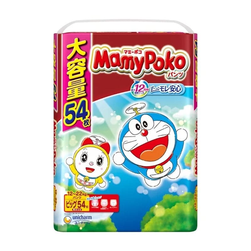 ユニ・チャーム　マミーポコパンツ　ドラえもん　ビッグ　５４枚