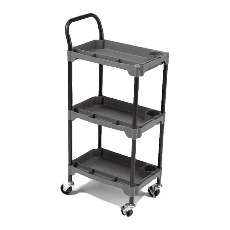 Ｋ＋ＧＥＡＲ　キャスター付きツールワゴン　３段　ブラウン　＃４７