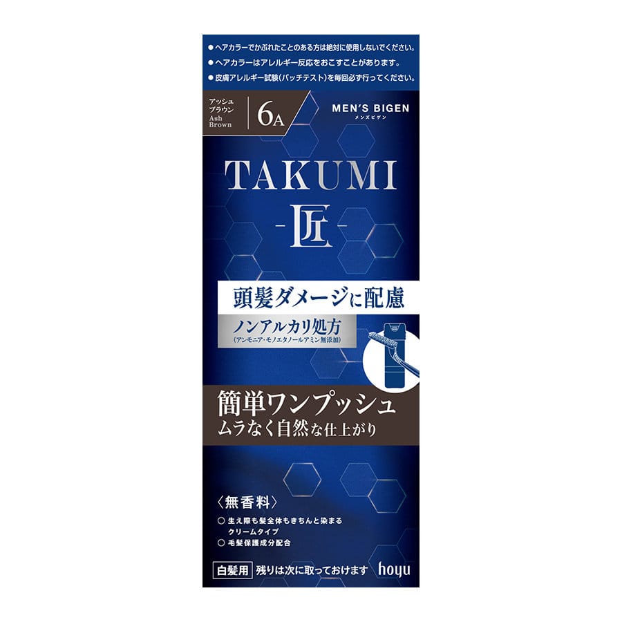 ホーユー　メンズビゲン　ＴＡＫＵＭＩ　６Ａ　４０ｇ＋４０ｇ