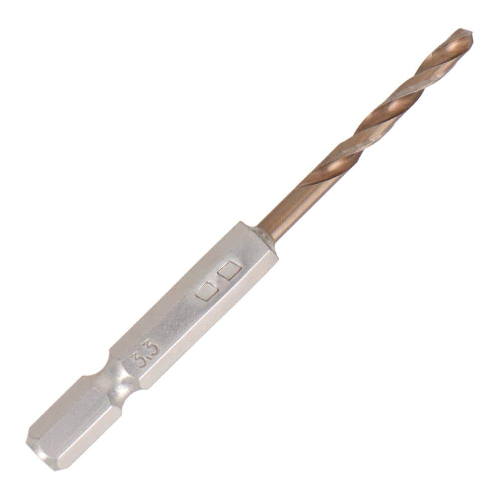 三共コーポレーション　ＴＲＡＤ　６角軸ショートコバルトドリル　３．３ｍｍ　ＴＣＤ－３．３