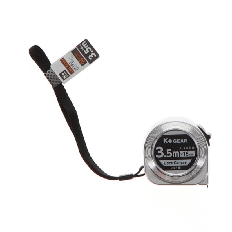Ｋ＋ＧＥＡＲ　ＮＥＯロックコンベ　ＪＩＳ１級　１６ｍｍ×３．５ｍ　グレー