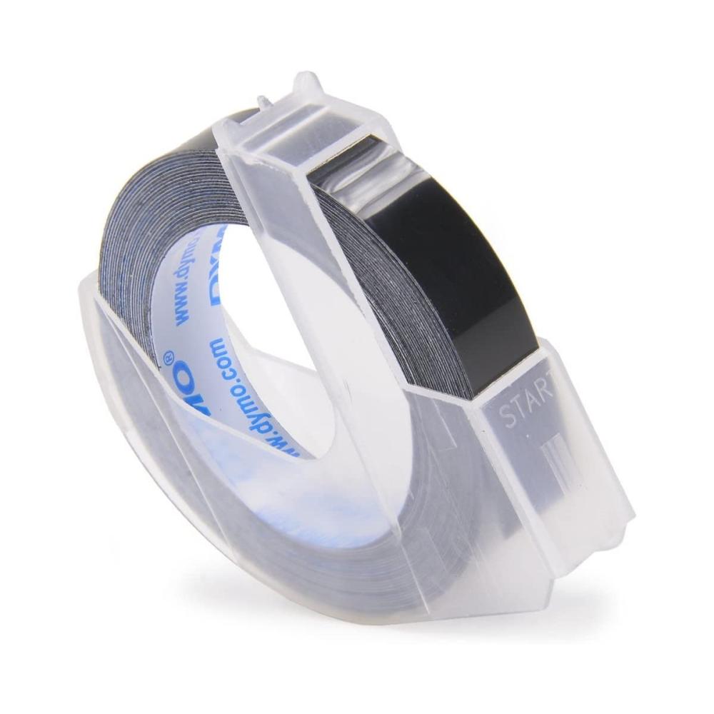 ダイモ　グロッシーテープ　９ｍｍ×３ｍ　ブラック　ＤＹＭＯ